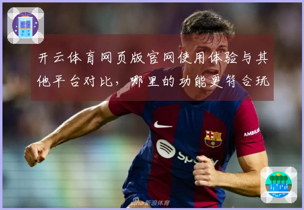 开云体育网页版官网使用体验与其他平台对比，哪里的功能更符合玩家需求？